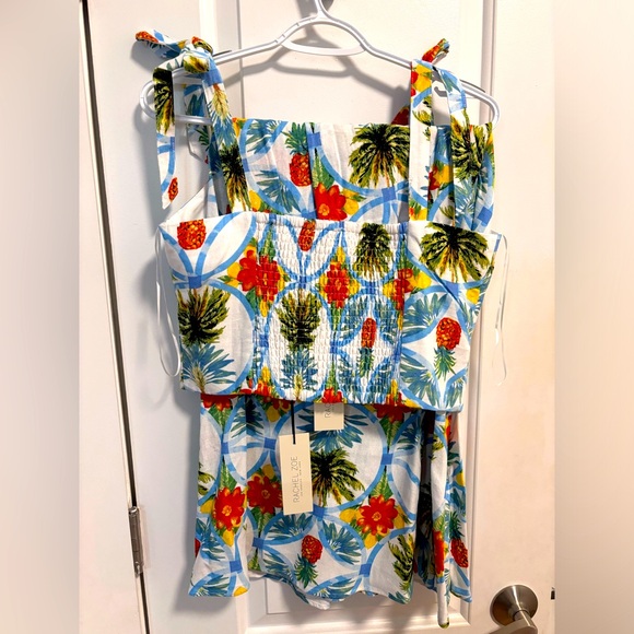 NWT- Rachel Zoe crop-top and skirt set. 💐 - Picture 2 of 9